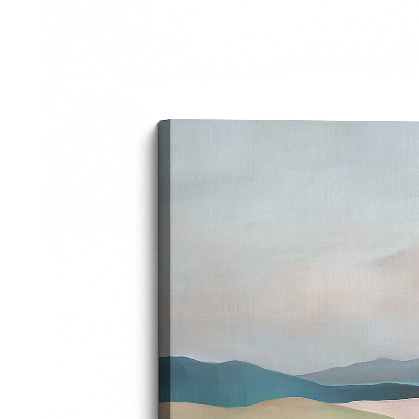 [Color:Stretched Canvas], Picture of the corner of the art