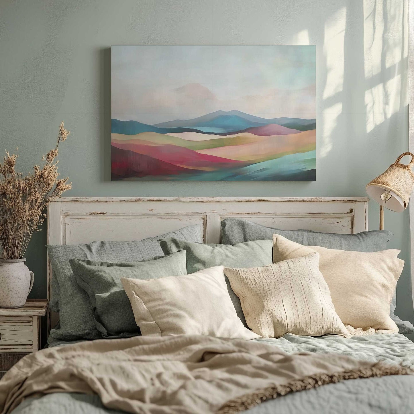Picture of art in a room