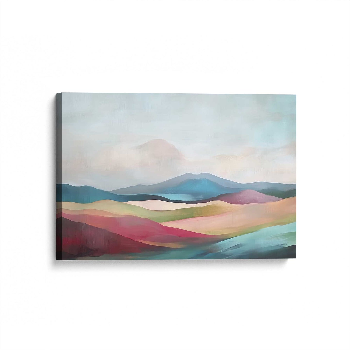 [Color:Stretched Canvas], Picture of art at an angle