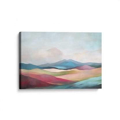 [Color:Stretched Canvas], Picture of art at an angle