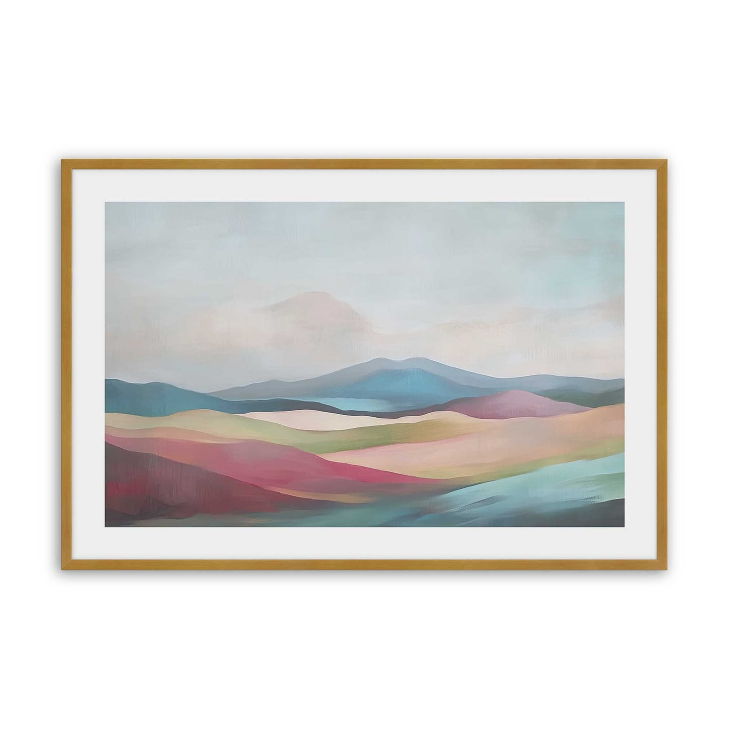 [Color:Polished Gold], Picture of art in a Polished Gold frame