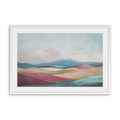 [Color:Opaque White], Picture of art in a Opaque White frame