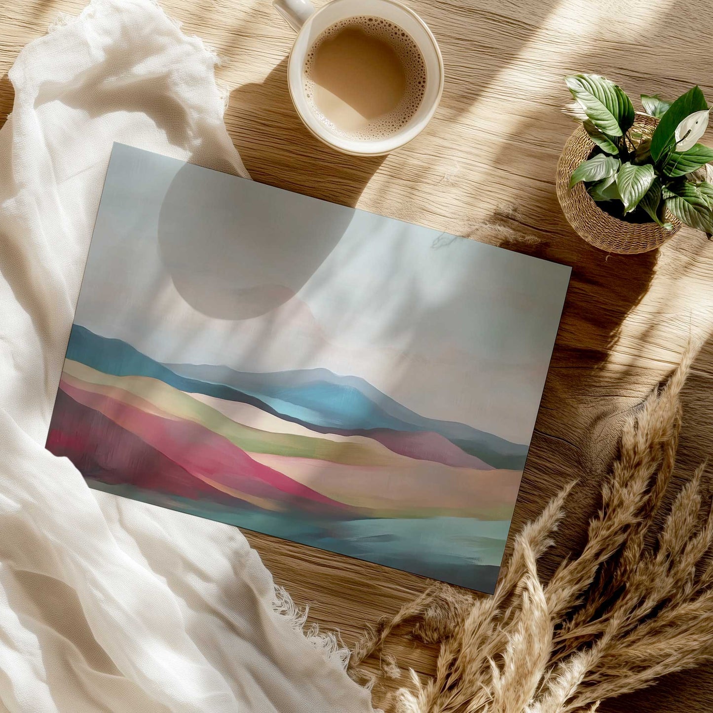 [Color:Rolled Print], Picture of close up of art