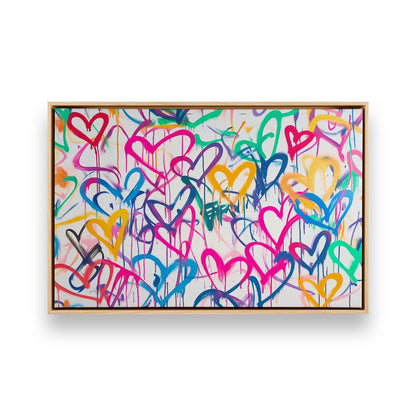 [Color:American Maple], Picture of art in a American Maple frame