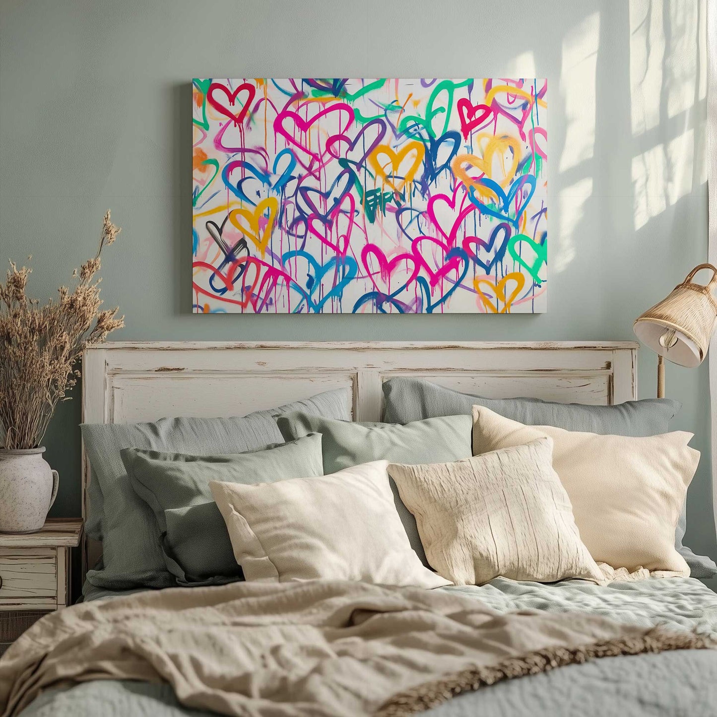 Picture of art in a room