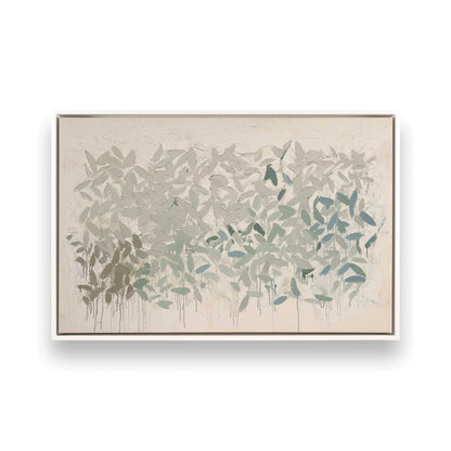 [Color:Opaque White], Picture of art in a White frame
