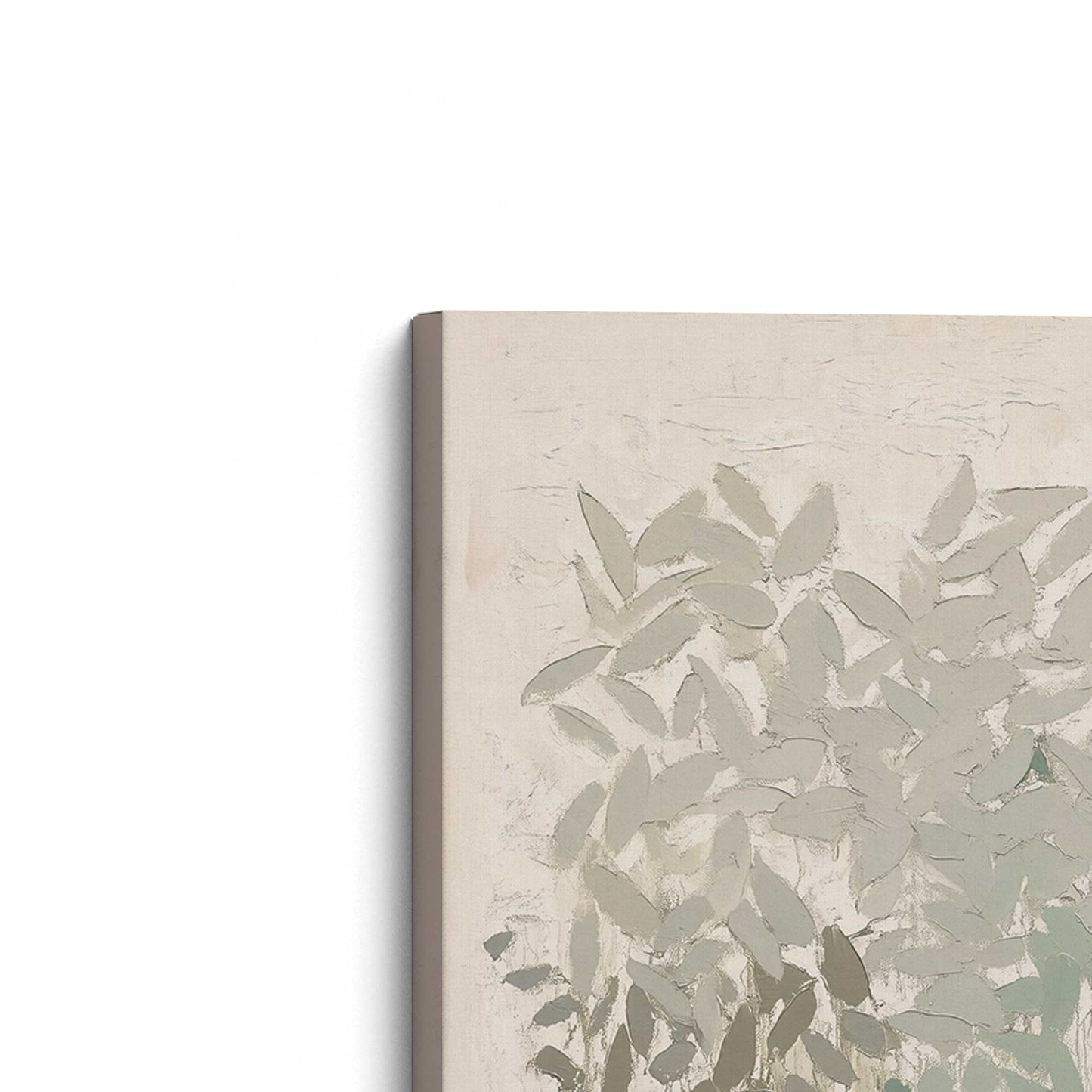 [Color:Stretched Canvas], Picture of the corner of the art