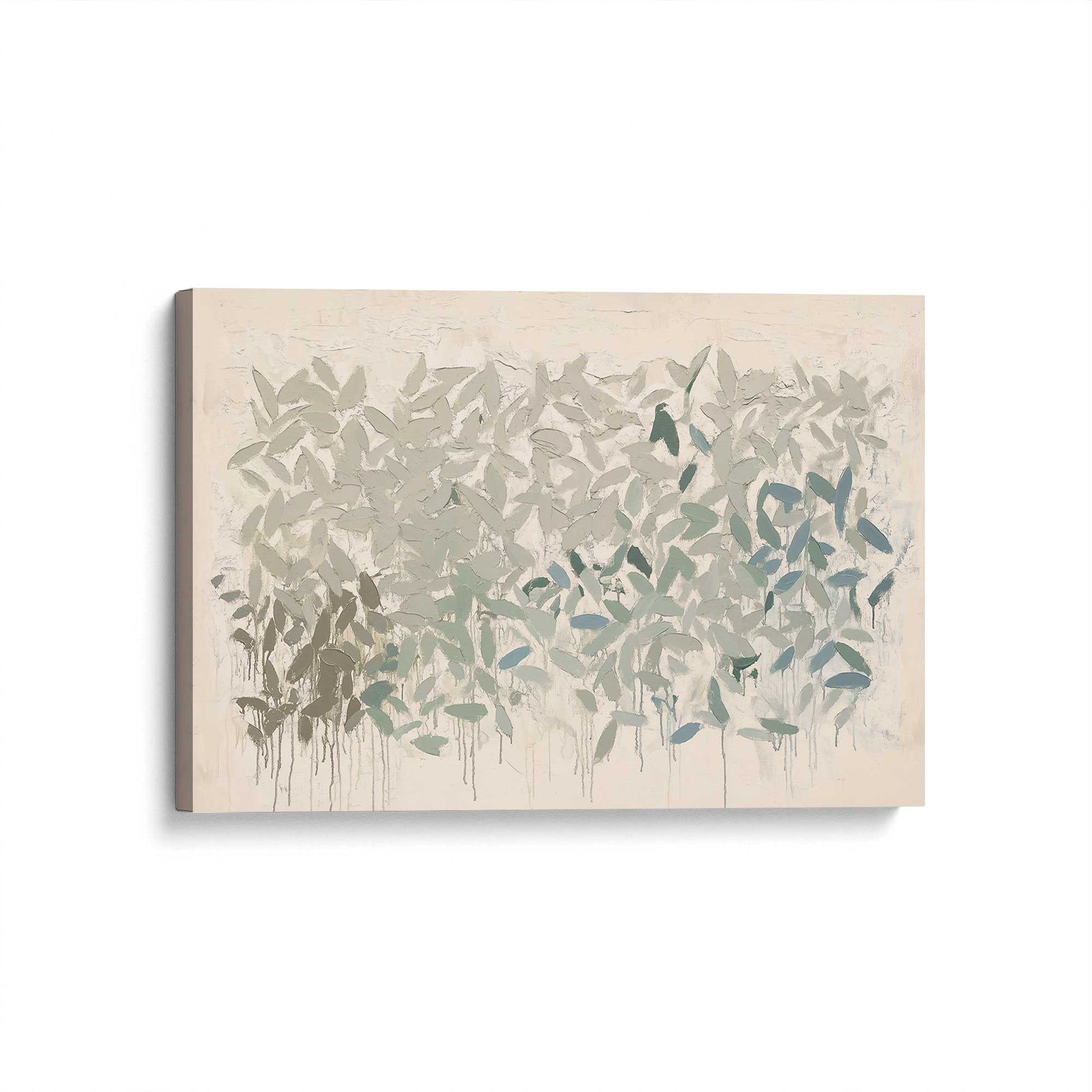 [Color:Stretched Canvas], Picture of art at an angle