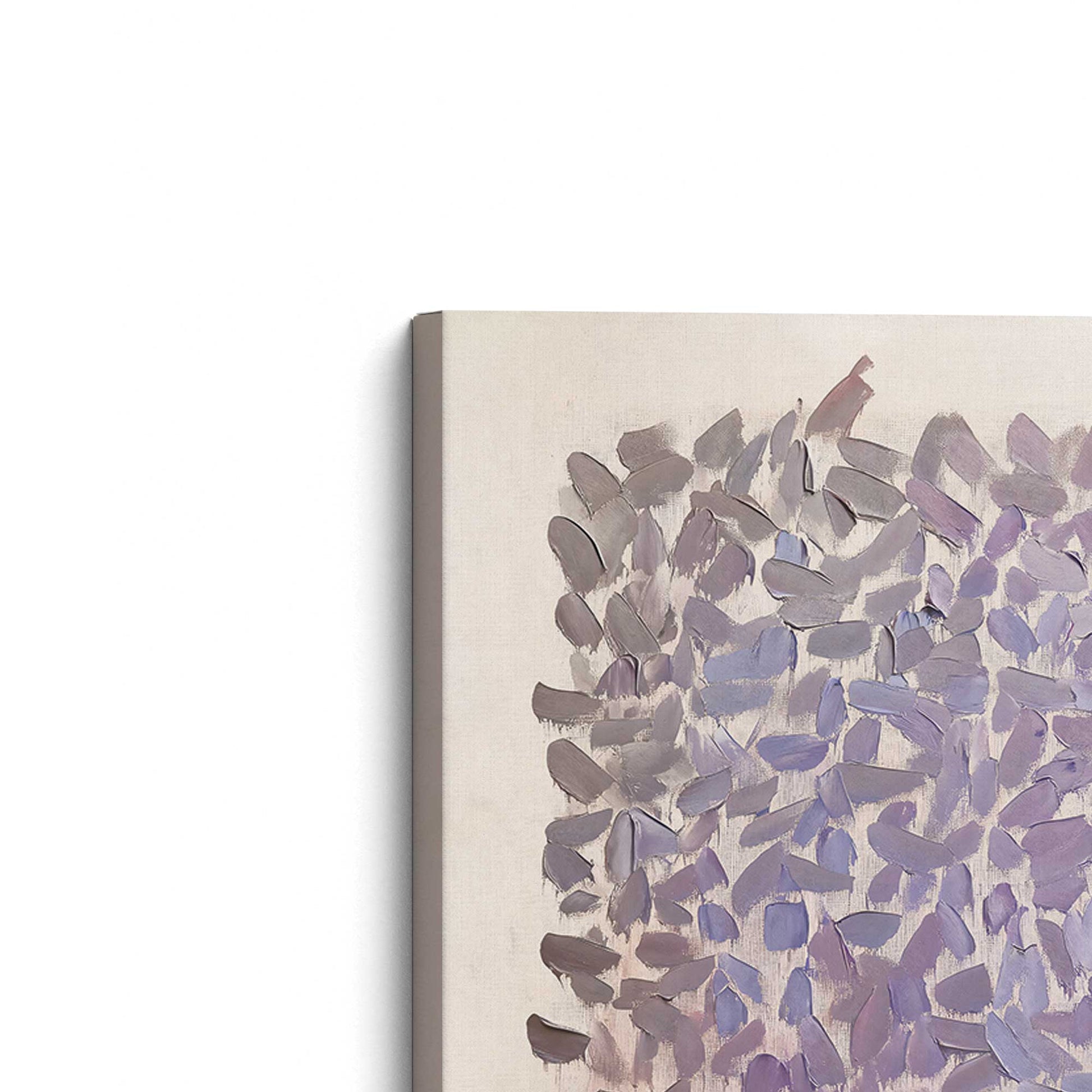 [Color:Stretched Canvas], Picture of the corner of the art