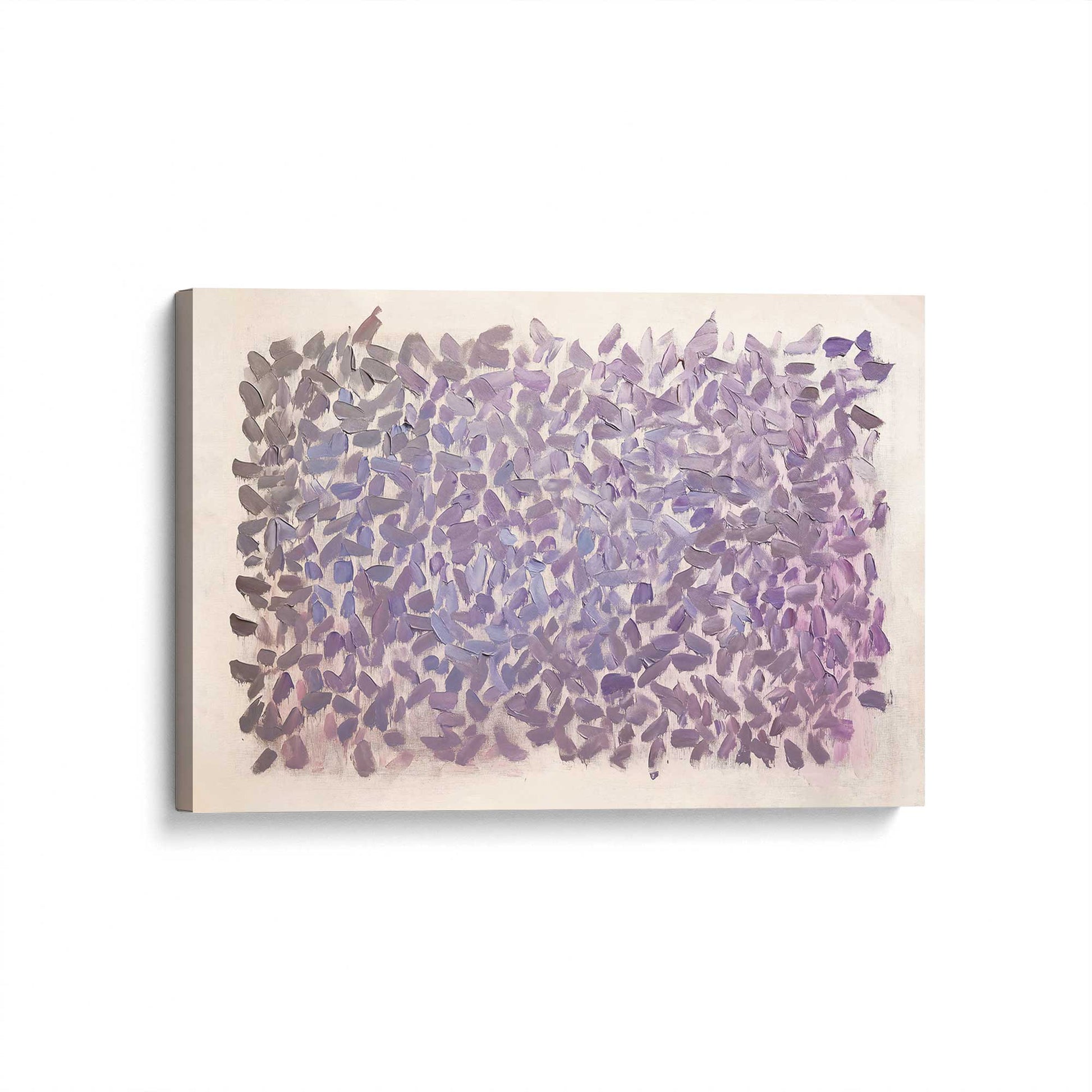 [Color:Stretched Canvas], Picture of art at an angle