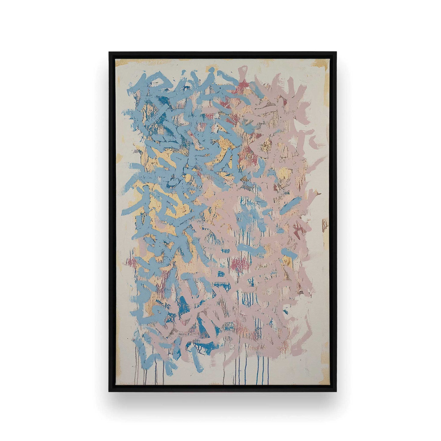 [Color:Satin Black], Picture of art in a Satin Black frame