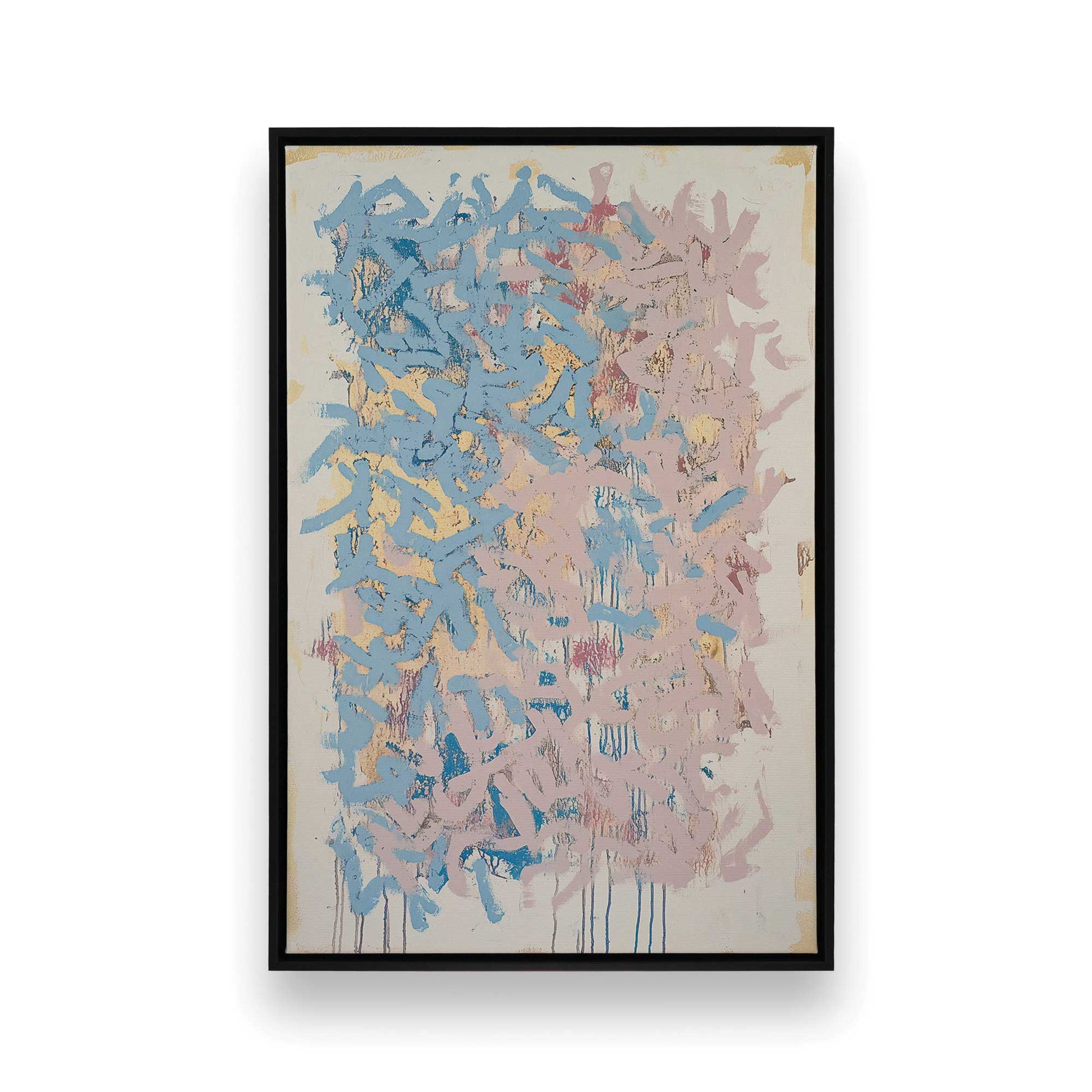 [Color:Satin Black], Picture of art in a Satin Black frame