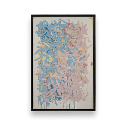[Color:Satin Black], Picture of art in a Satin Black frame