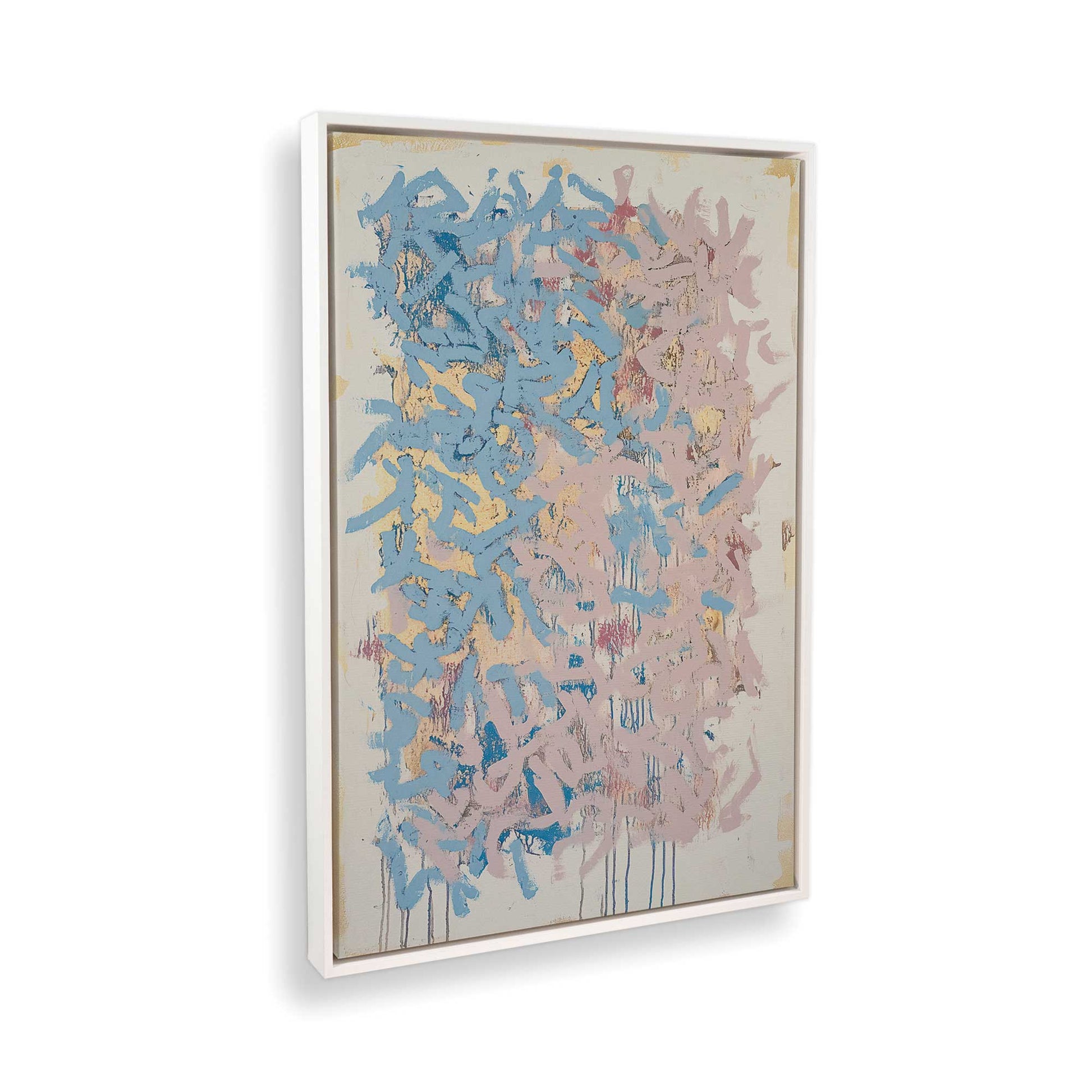 [Color:Opaque White], Picture of the corner of the art