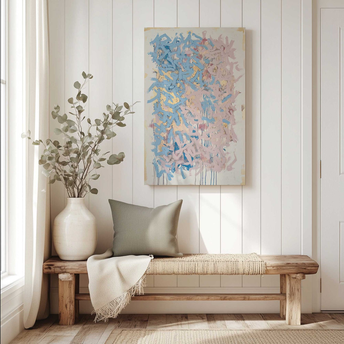 Picture of art in a room