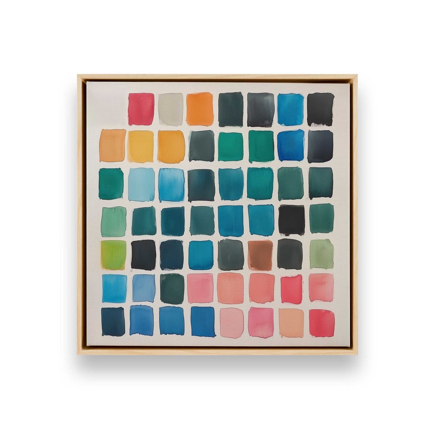 [Color:American Maple], Picture of art in an American Maple frame