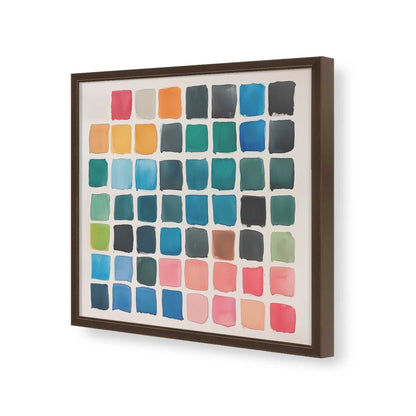 [Color:Espresso], Picture of art in a Espresso frame of the corner