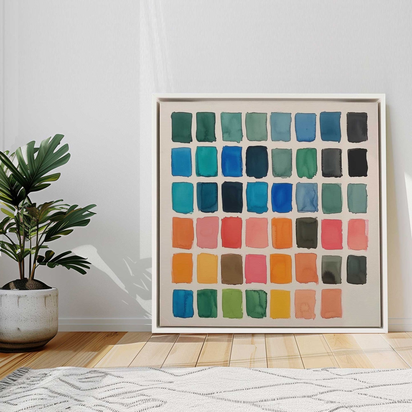 Picture of art in a room