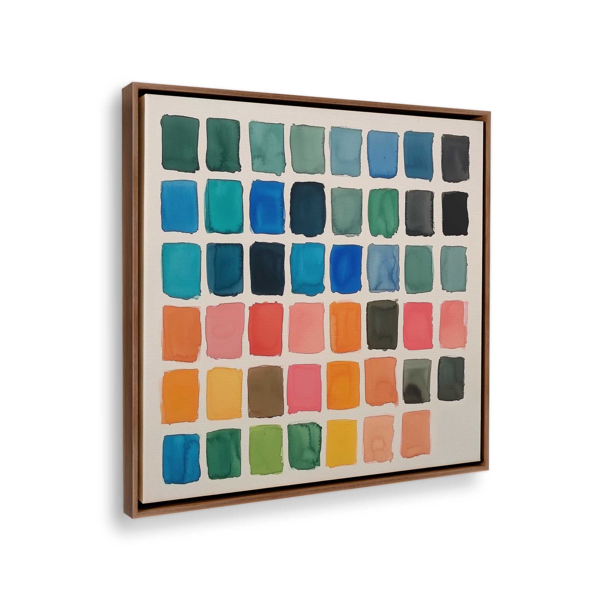 [Color:Walnut], Picture of the corner of the art