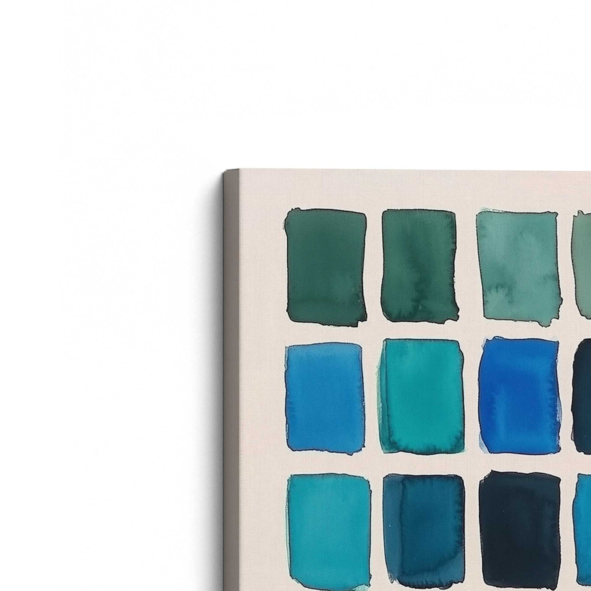 [Color:Stretched Canvas], Picture of the corner of the art