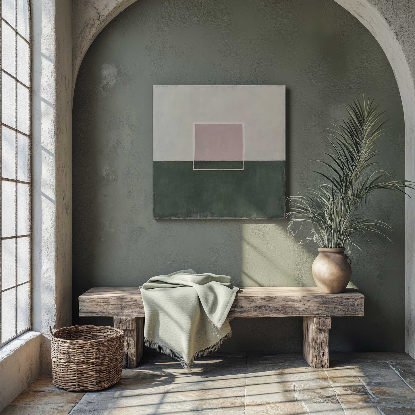 Picture of art in a room