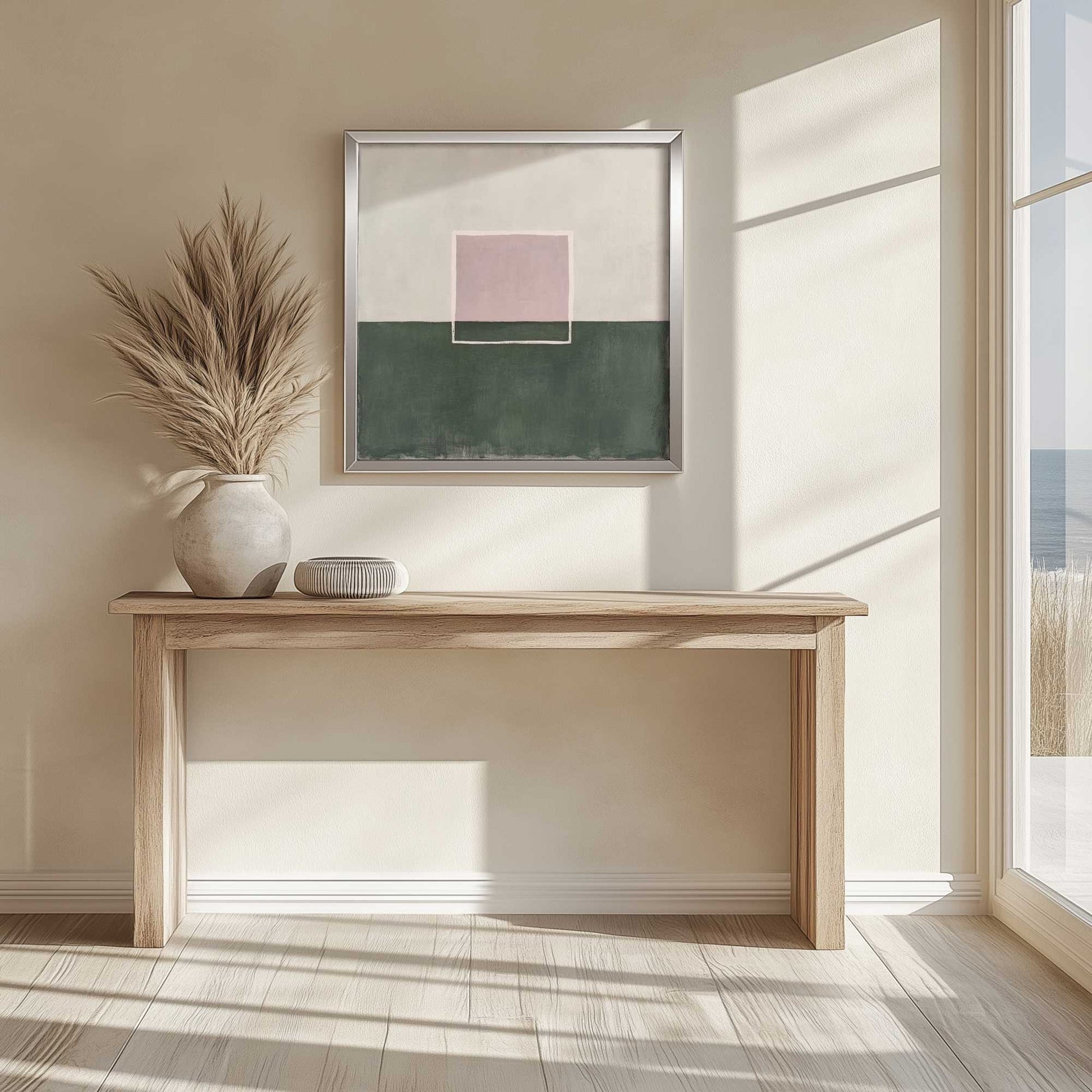 Picture of art in a room