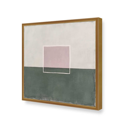 [Color:Polished Gold], Picture of art in a Polished Gold frame of the corner