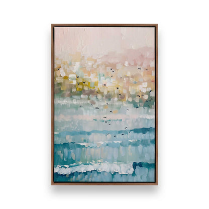 [Color:Walnut], Picture of art in a Walnut frame