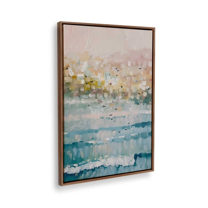 [Color:Walnut], Picture of the corner of the art