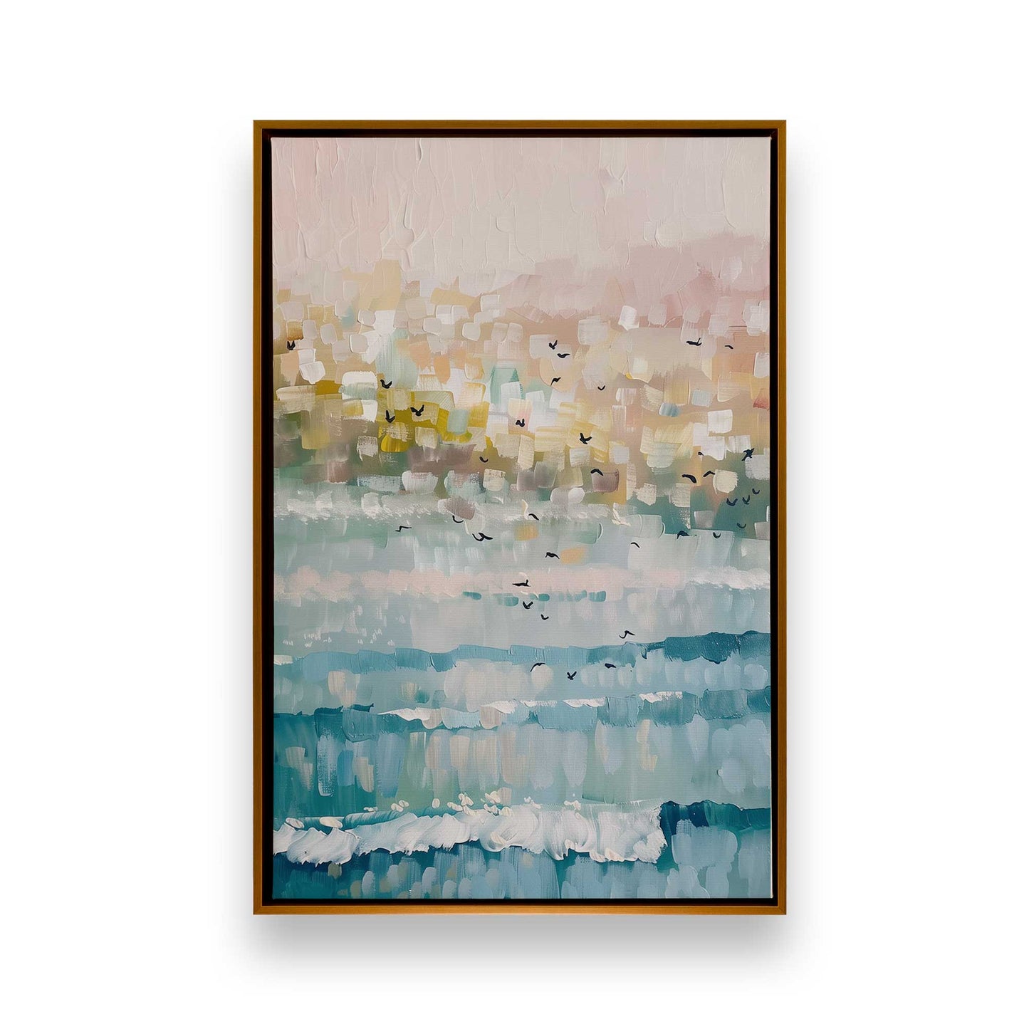 [Color:Polished Gold], Picture of art in a Polished Gold frame