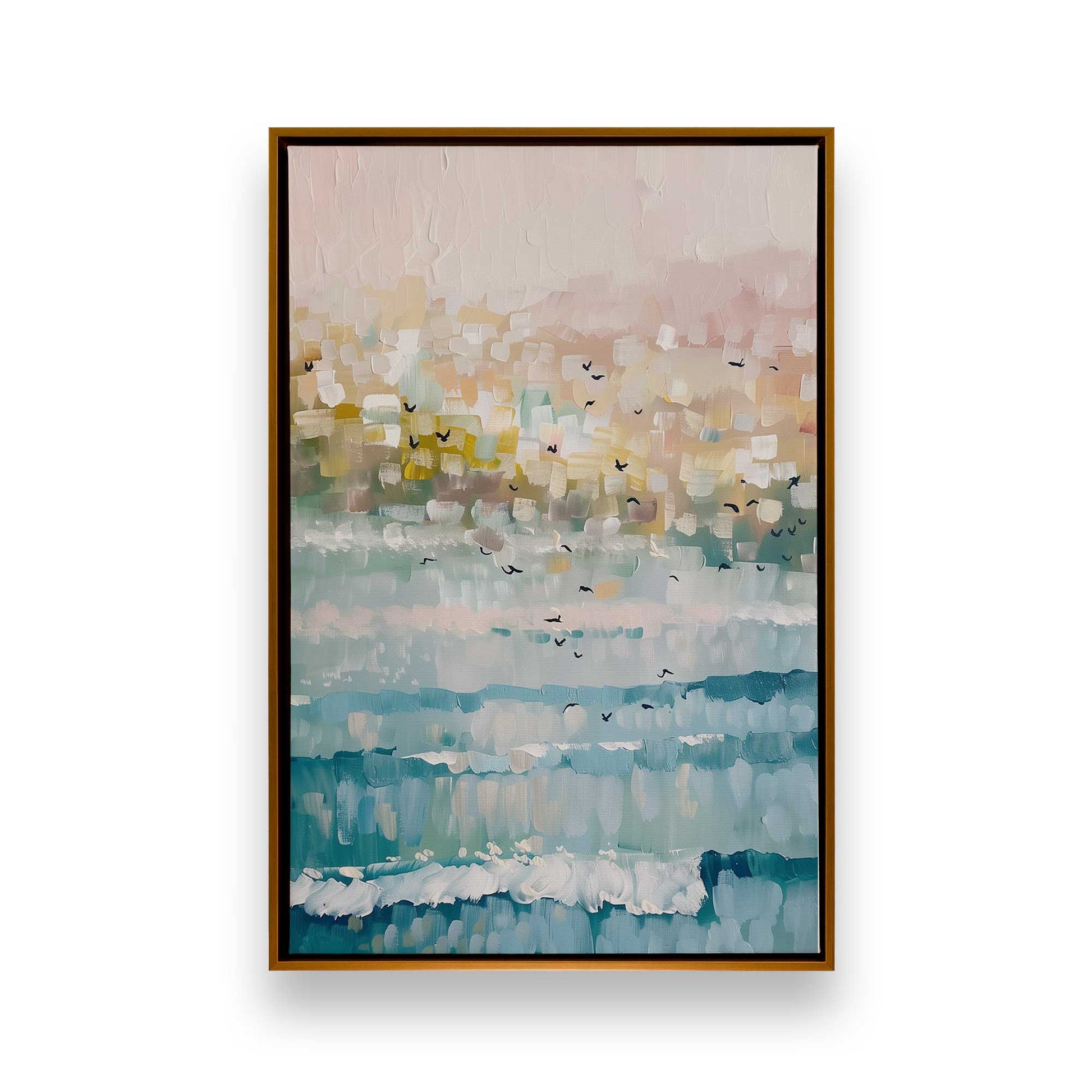 [Color:Polished Gold], Picture of art in a Polished Gold frame