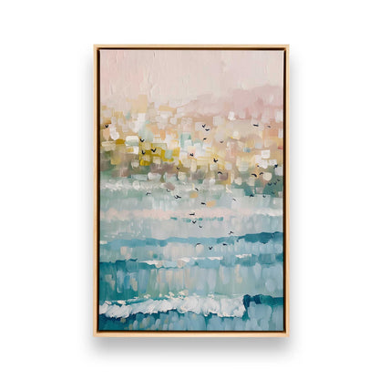 [Color:American Maple], Picture of art in a American Maple frame