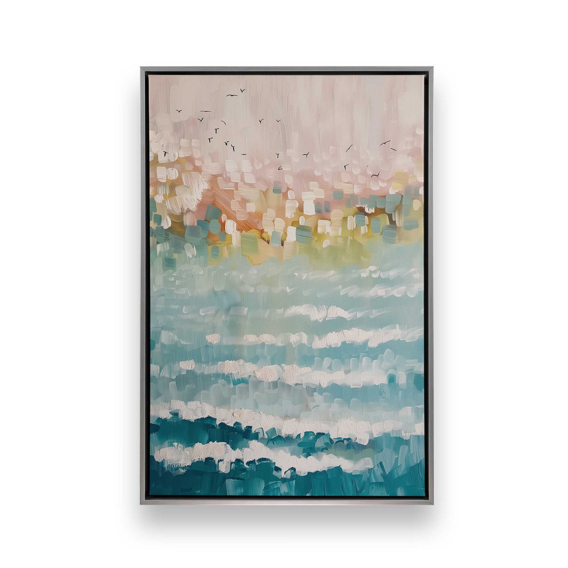 [Color:Polished Chrome], Picture of art in a Polished Chrome frame