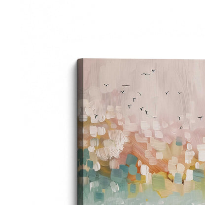 [Color:Stretched Canvas], Picture of the corner of the art