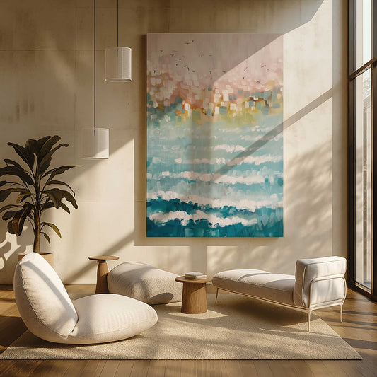 [LIFESTYLE], art hanging in a room