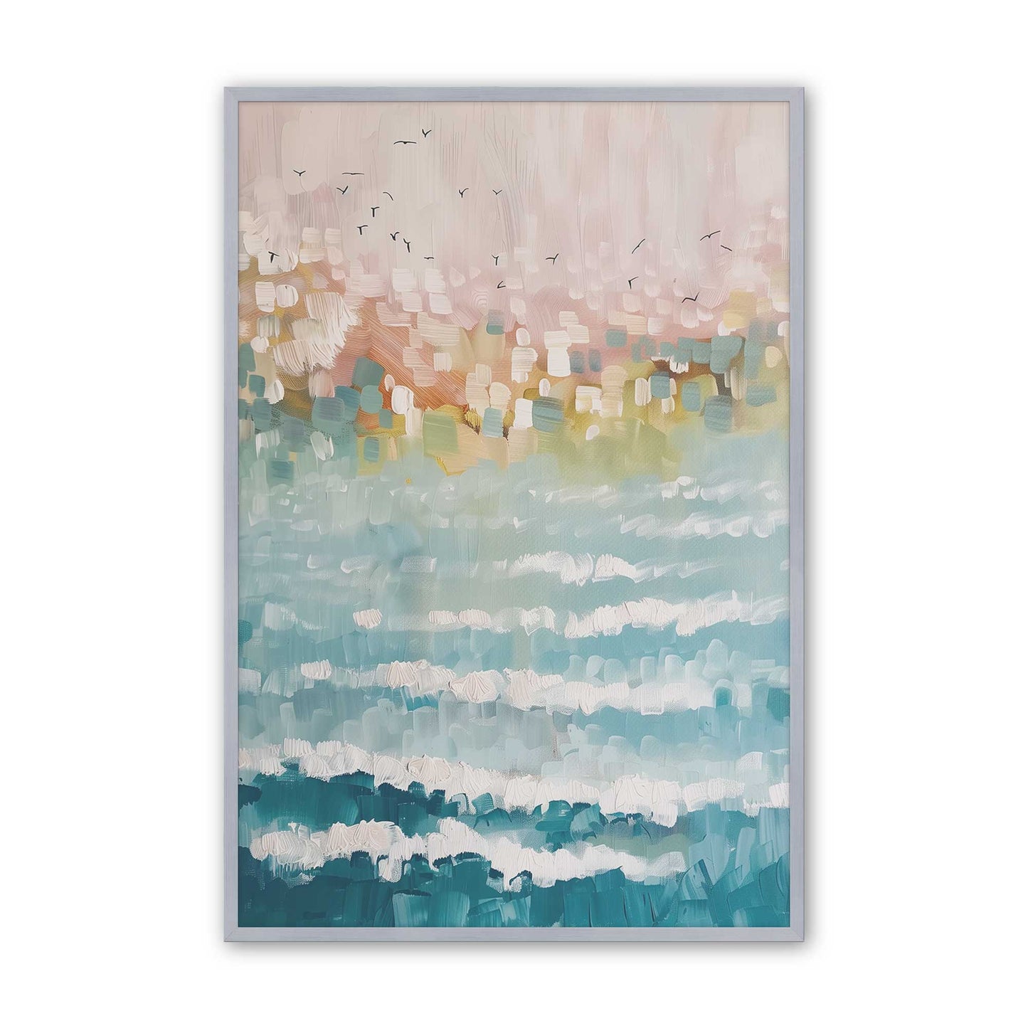 [Color:Polished Chrome], Picture of art in a Polished Chrome frame