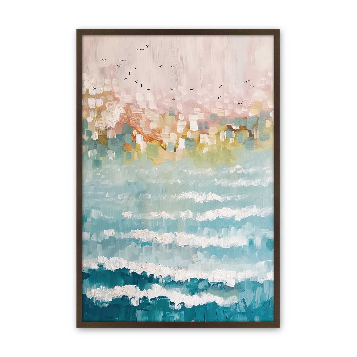 [Color:Belvinder Brown], Picture of art in a Belvinder Brown frame