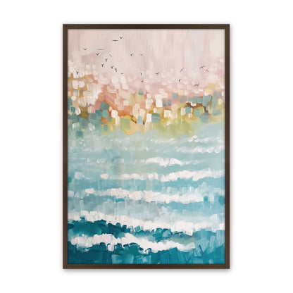 [Color:Belvinder Brown], Picture of art in a Belvinder Brown frame