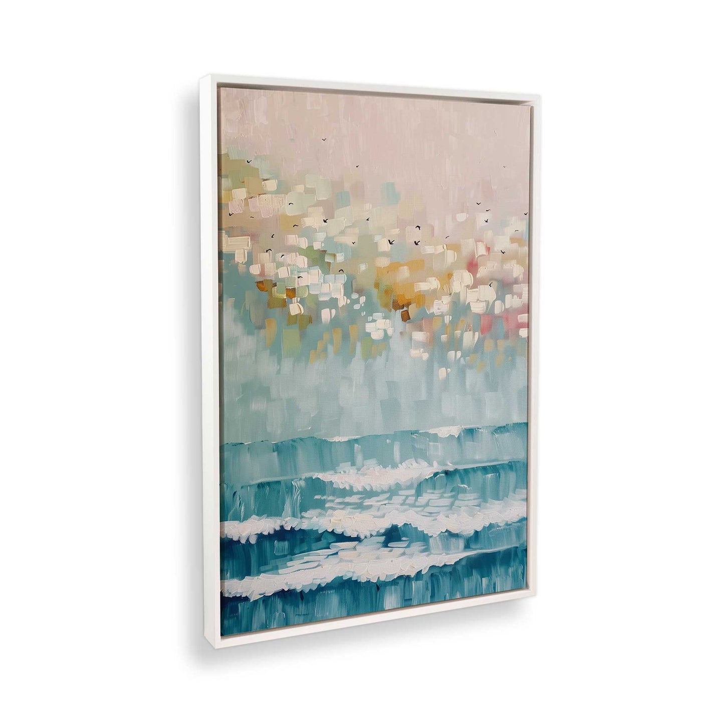 [Color:Opaque White], Picture of the corner of the art