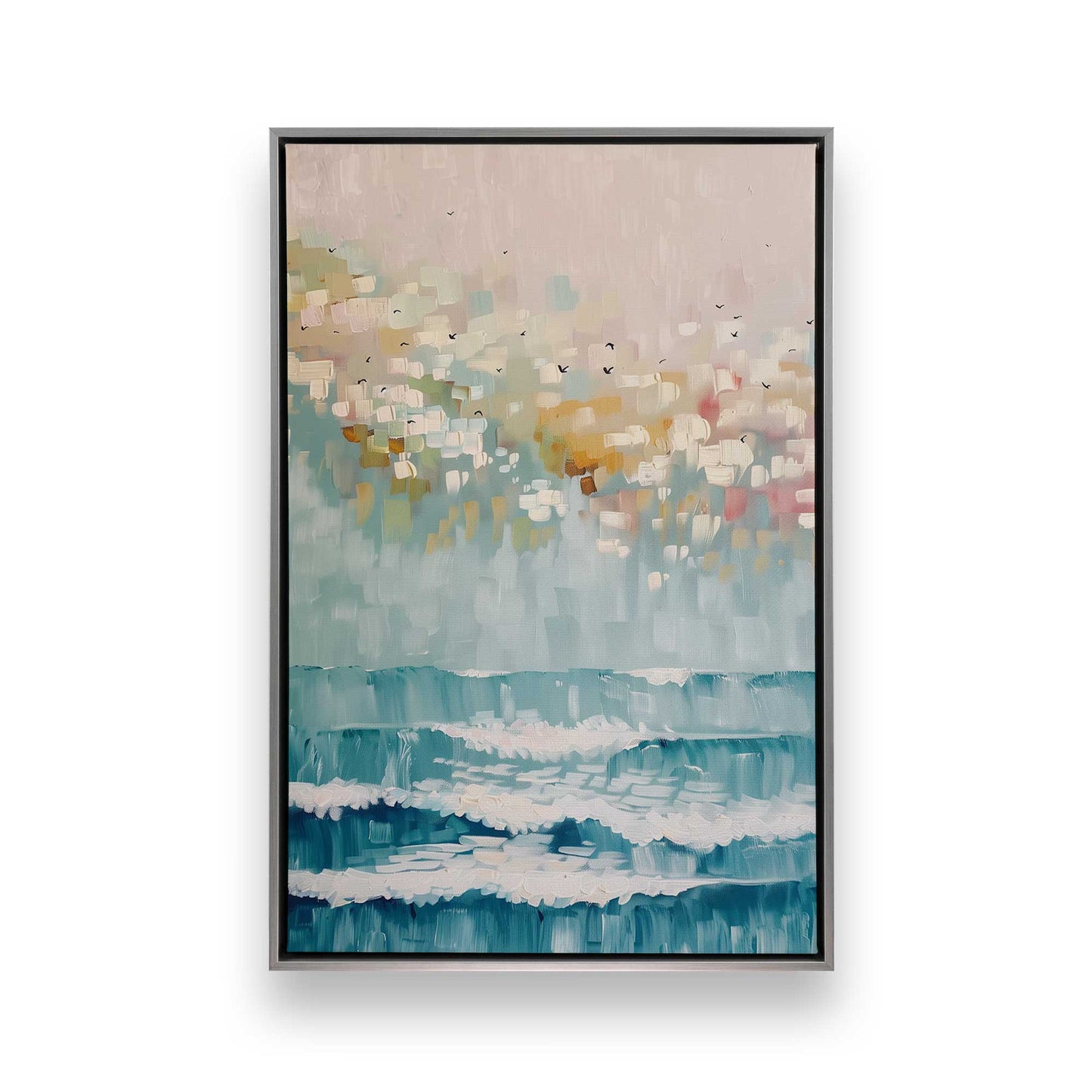 [Color:Polished Chrome], Picture of art in a Polished Chrome frame