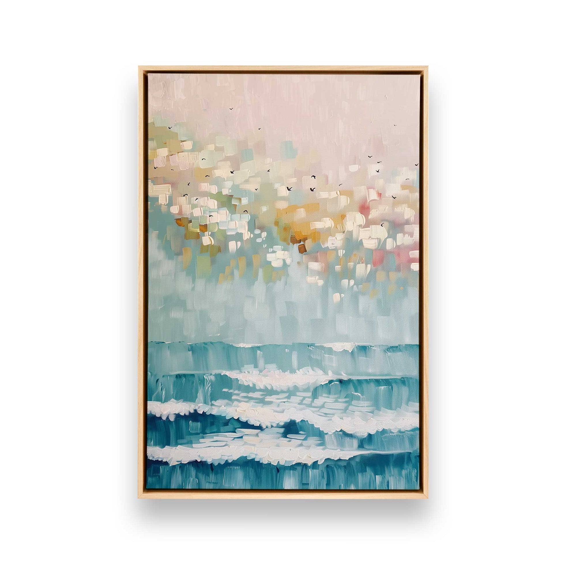 [Color:American Maple], Picture of art in an American Maple frame
