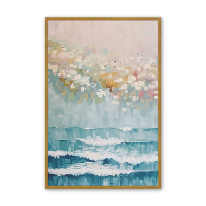 [Color:Polished Gold], Picture of art in a Polished Gold frame