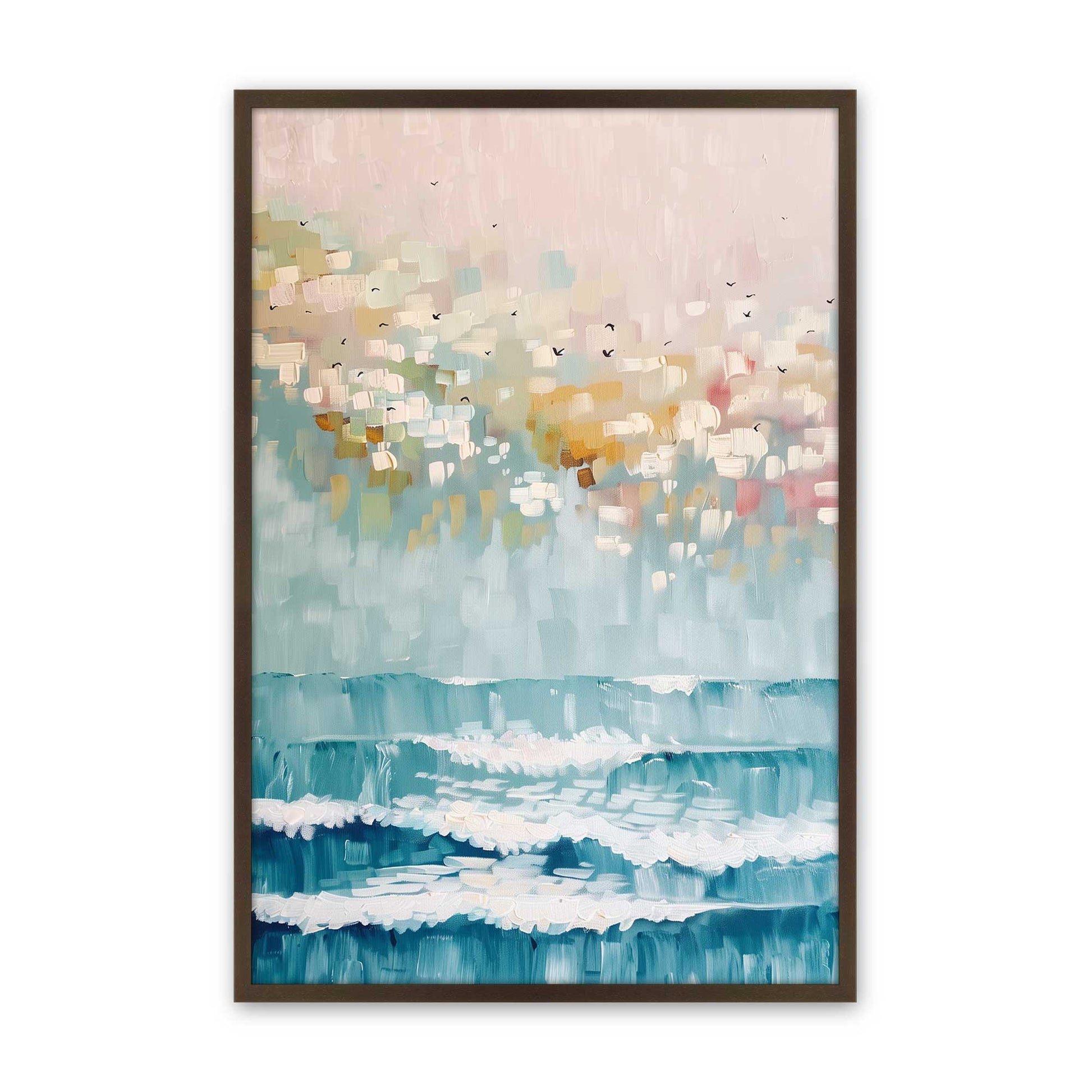 [Color:Belvinder Brown], Picture of art in a Belvinder Brown frame