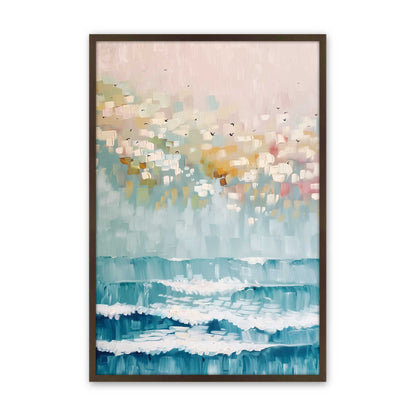[Color:Belvinder Brown], Picture of art in a Belvinder Brown frame
