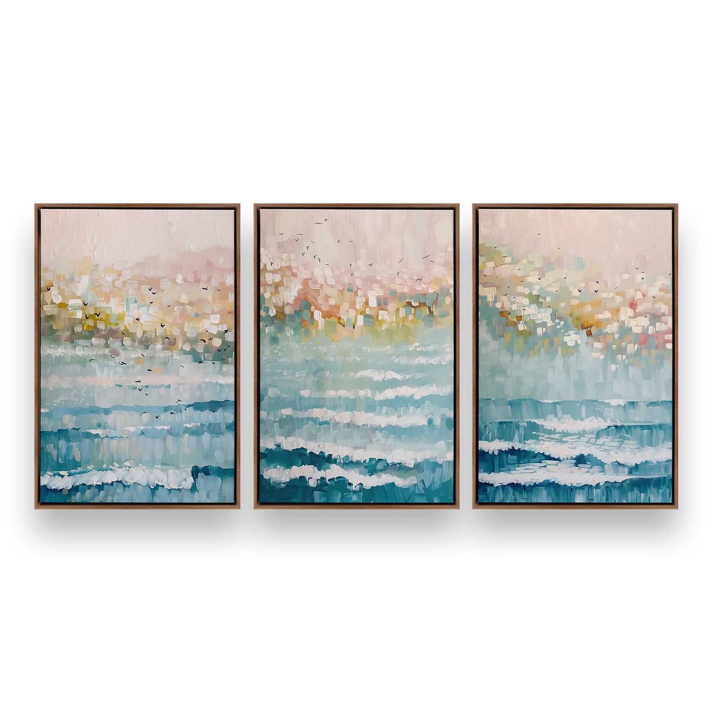 [Color:Walnut], Picture of art in a Walnut frame