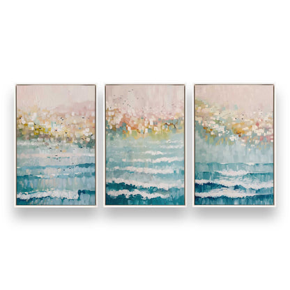 [Color:Opaque White], Picture of art in a White frame
