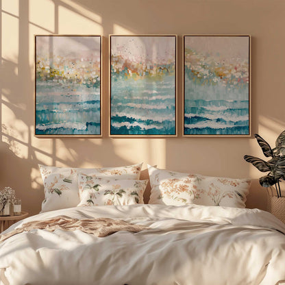 [Color:Walnut], Picture of art in a Walnut frame