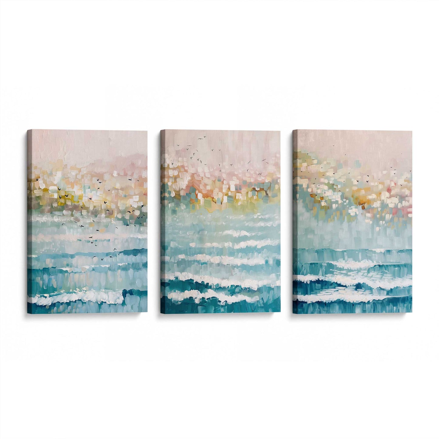 [Color:Stretched Canvas], Picture of art at an angle