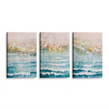 [Color:Stretched Canvas], Picture of art at an angle