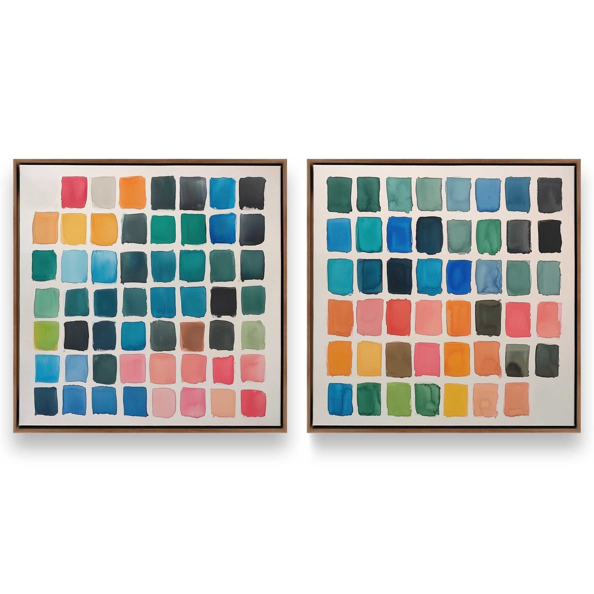 [Color:Walnut], Picture of art in a Walnut frame